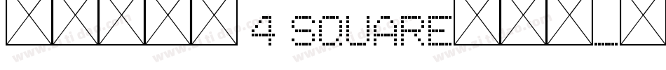 馬奇納斯體 4 Square转换器字体转换
